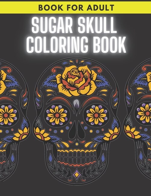 Front cover_Sugar Skull Coloring Book