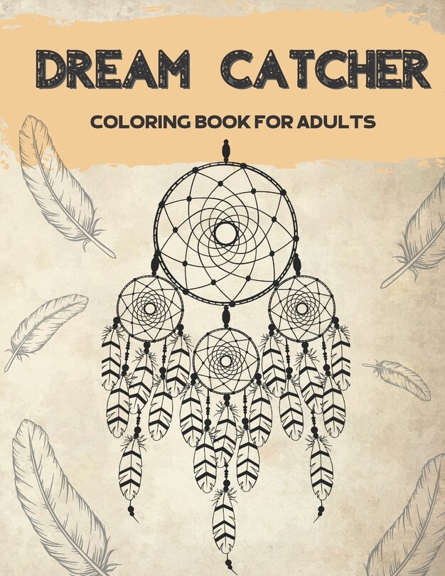 Couverture_Dream Catcher Coloring Book for Adults