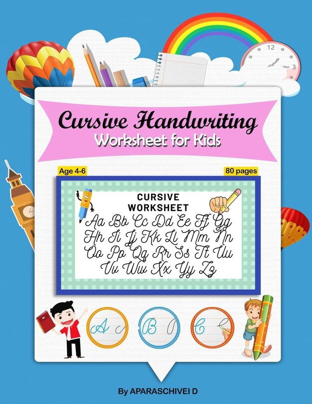 Couverture_Cursive handwriting worksheet for kids