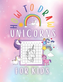 Front cover_How to Draw Unicorns for kids