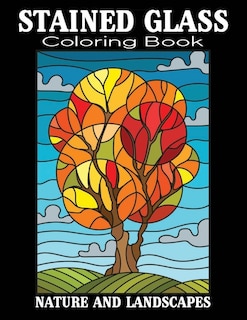 Front cover_Stained Glass Coloring Book
