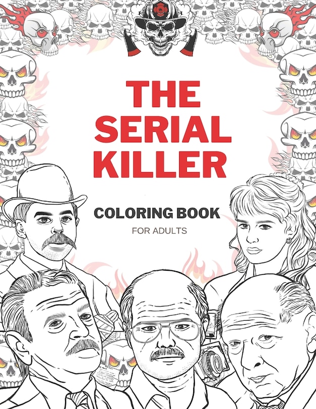 Front cover_The Serial Killer Coloring Book
