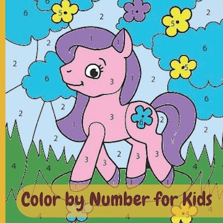 Front cover_Color by Number for Kids