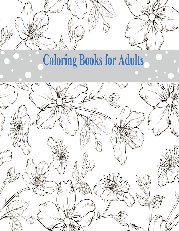 Front cover_Coloring Books for Adults