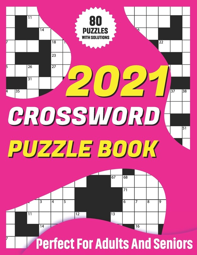 2021 Crossword Puzzle Book:#39 s Crossword Puzzles Book To Sharp and