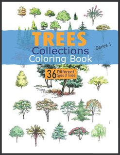 Front cover_TREES COLLECTIONS COLORING BOOK series 1