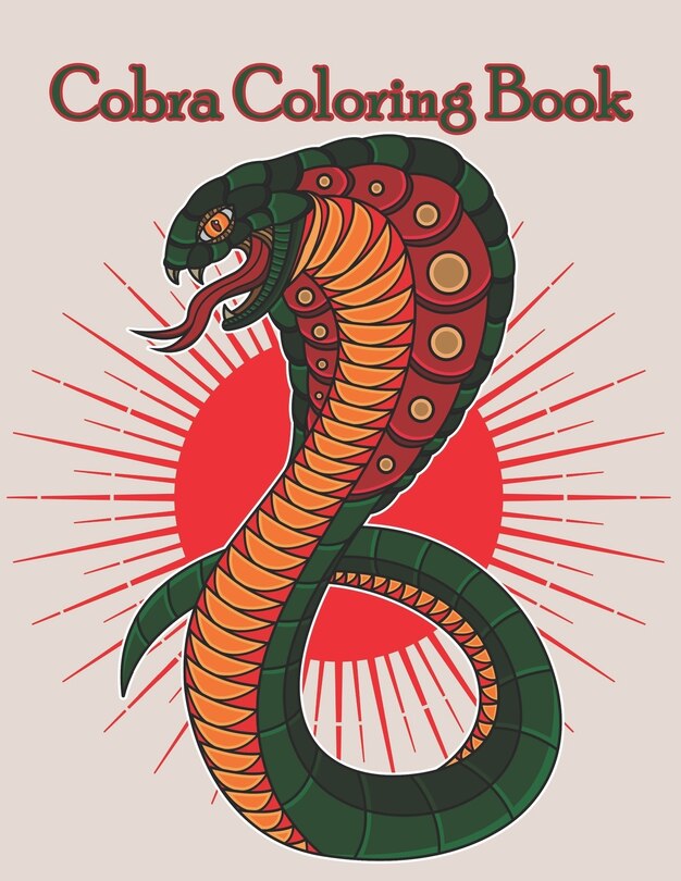 Front cover_Cobra Coloring Book