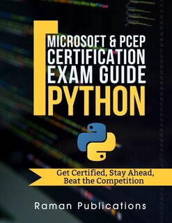 Front cover_Microsoft Python Certification Exam 98-281 & PCEP - Preparation Guide