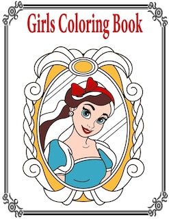 Front cover_Girls Coloring Book FOR KIDS