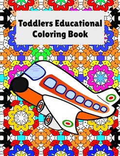 Front cover_Toddler's Educational Coloring Book