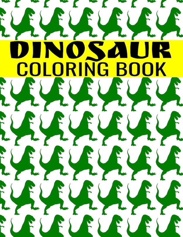 Front cover_Dinosaur Coloring Book