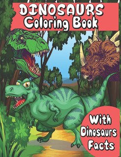 Front cover_Dinosaurs Coloring Book