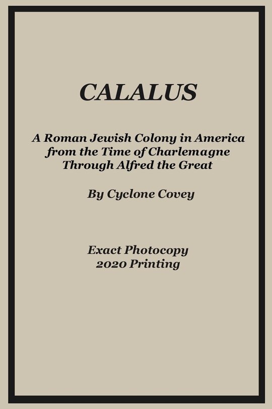 Front cover_Calalus