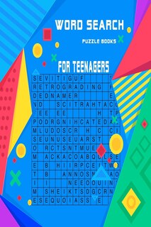 Front cover_Word search puzzle books for teenagers