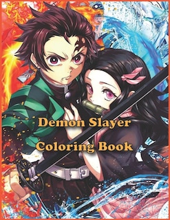 Front cover_Demon Slayer Coloring Book