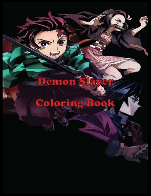 Couverture_Demon Slayer Coloring Book