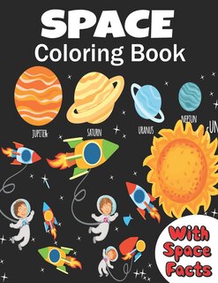 Front cover_Space Coloring Book