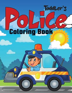 Front cover_Toddler's Police Coloring Book
