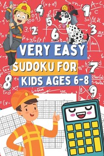 Front cover_Very Easy Sudoku for Kids Ages 6-8