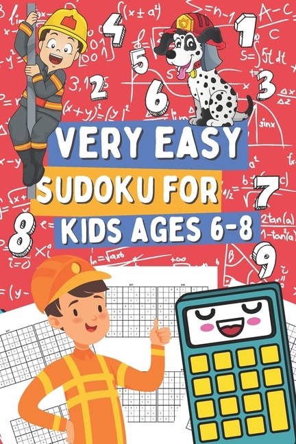 Front cover_Very Easy Sudoku for Kids Ages 6-8