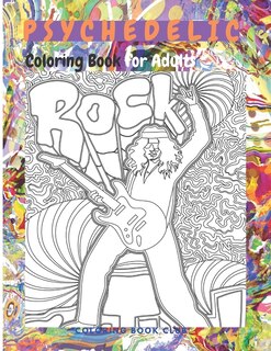 Couverture_Psychedelic Coloring Book for Adults