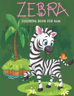 Couverture_Zebra coloring book for kids