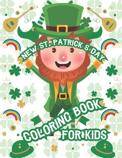 Couverture_New St. Patrick's Day Coloring Book For Kids