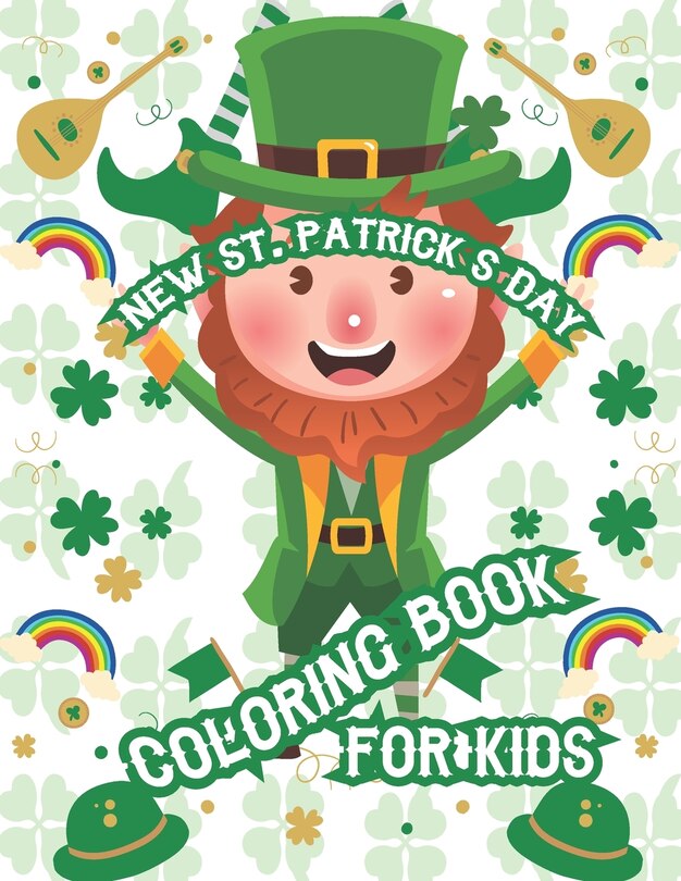 Couverture_New St. Patrick's Day Coloring Book For Kids