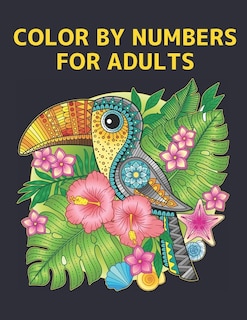 Couverture_Color by Numbers for Adults