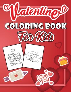 Couverture_Valentine Coloring Book For Kids
