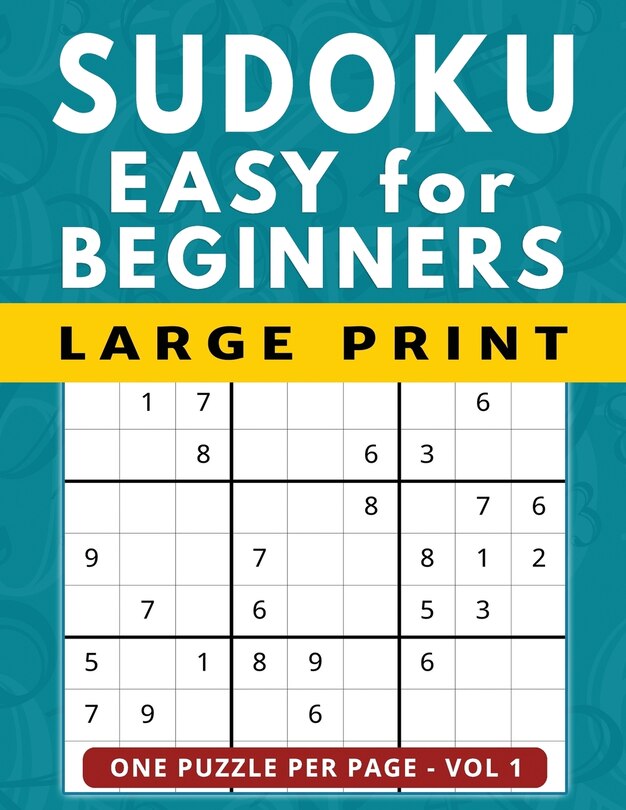 Front cover_Sudoku for Beginners