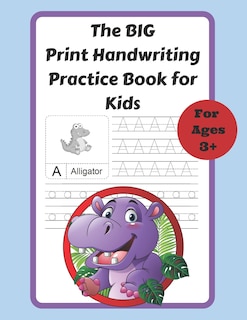 Front cover_The BIG Print Handwriting Practice Book for Kids