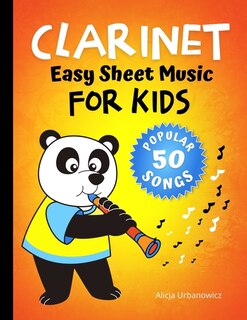 Front cover_Clarinet - Easy Sheet Music For Kids * 50 Songs