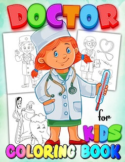 Front cover_Doctor Coloring Book for Kids