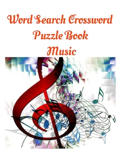 Couverture_Word Search Crossword Puzzle Book Music