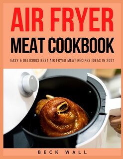 Couverture_Air Fryer Meat Cookbook