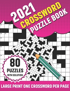Couverture_2021 Crossword Puzzle Book