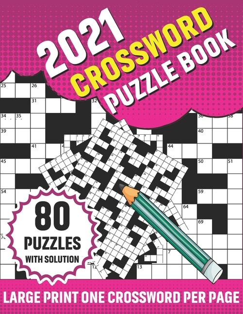 Couverture_2021 Crossword Puzzle Book