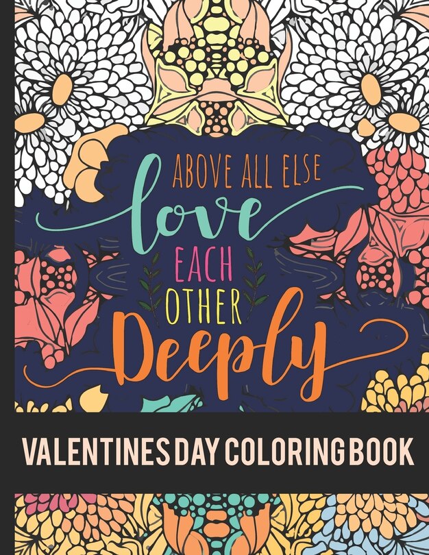 Front cover_Valentine's Day Coloring Book