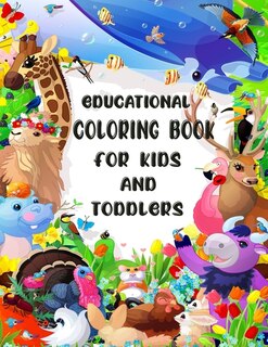 Couverture_Educational Coloring Book for Kids and Toddlers