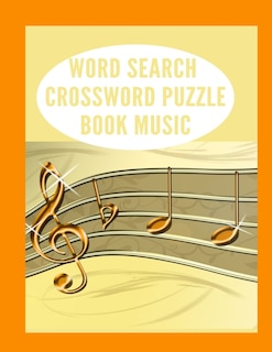 Couverture_Word Search Crossword Puzzle Music