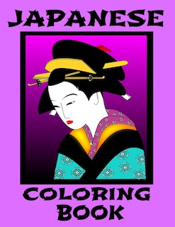 Front cover_Japanese Coloring Book