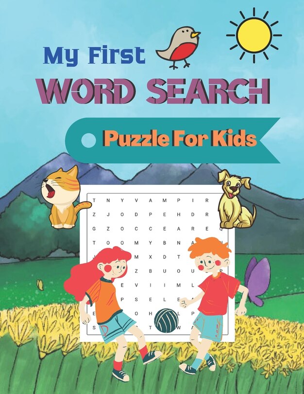 Couverture_My First Word Search Puzzle For Kids