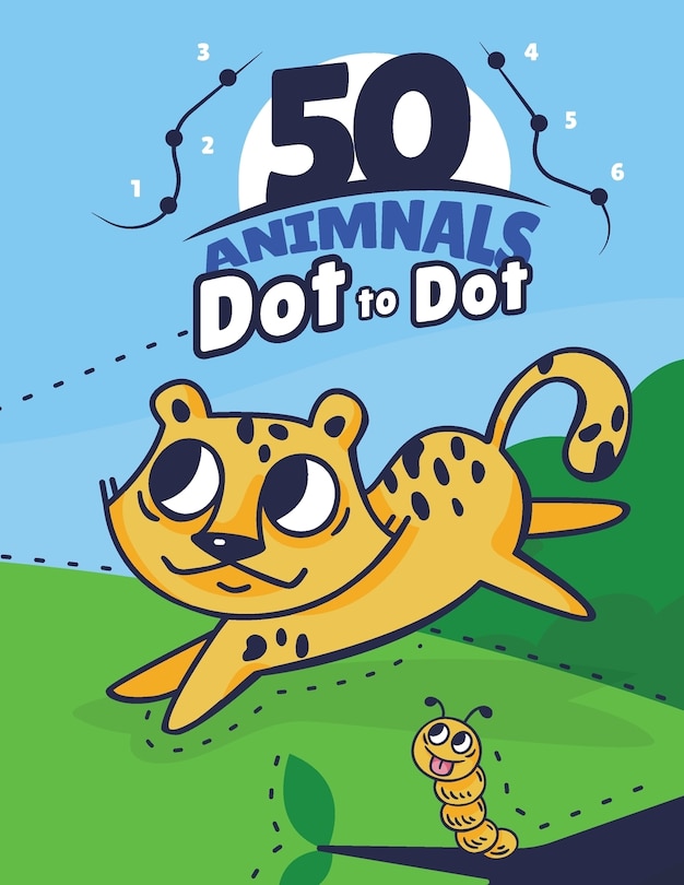 Front cover_50 ANIMALS Dot To Dot