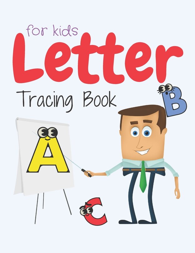 Front cover_Letter Tracing Book for kids