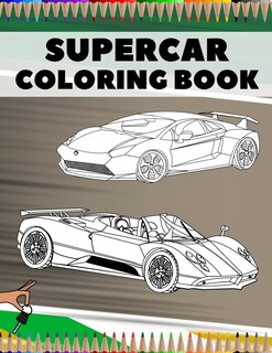 Front cover_Supercar Coloring Book