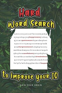 Front cover_Hard Word Search Puzzle To Improve Your IQ