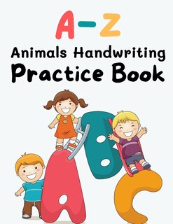 Couverture_A-Z Animals Handwriting Practice Book