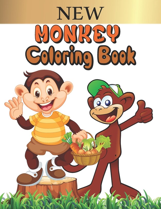 Couverture_Monkey Coloring Book