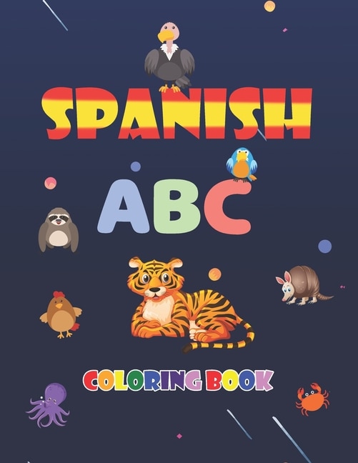 Front cover_Spanish ABC Coloring Book